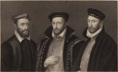 Kardinal de Chatillon, Admiral Coligni und d