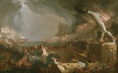 Der Lauf der Zeit: Zerstörung von Thomas Cole