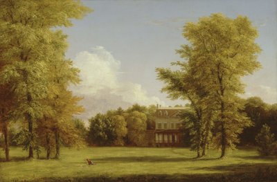 Das Van Rensselaer Herrenhaus von Thomas Cole