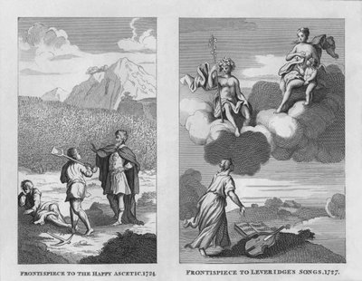 Der glückliche Asket, 1724, und Leveridges Lieder, 1727, 1809, 1827 von Thomas Cook
