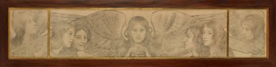 Triptychon der Engel von Thomas Cooper Gotch
