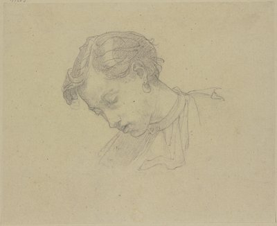 Kopf eines jungen Mannes von Thomas Couture