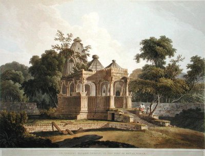 Ein alter Hindutempel in der Festung von Rotas, Bahar, Tafel 12 aus 