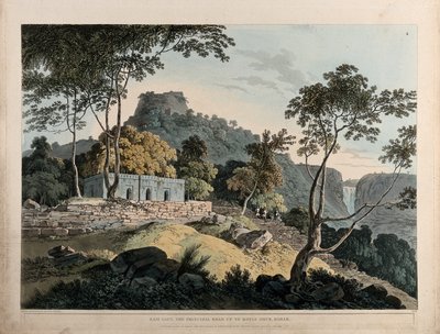 Raje Gaut, die Hauptstraße nach Rotas Ghur, Bahar von Thomas Daniell