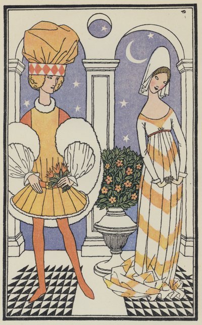 Illustration für Das Dekameron von Boccaccio von Thomas Derrick