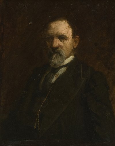 Studie für das „Porträt von Joshua Ballinger Lippincott“ von Thomas Eakins