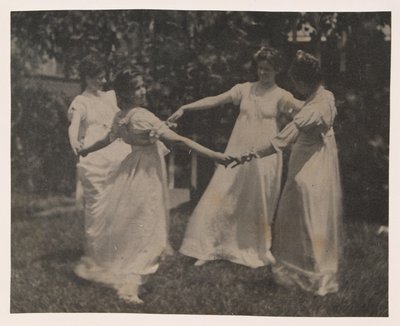 Susan Hannah Macdowell, Unbekanntes Mädchen, Elizabeth Macdowell und möglicherweise Mary Macdowell im Macdowell-Haus von Thomas Eakins
