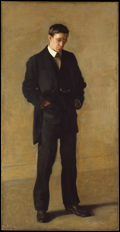 Der Denker: Porträt von Louis N. Kenton von Thomas Eakins