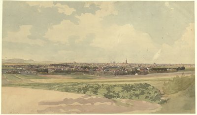 Blick auf Wien, von einem Punkte oberhalb Meidlings von Thomas Ender