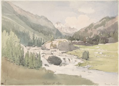 Gebirgstal von Thomas Ender