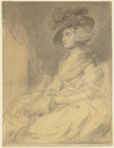Mrs. Sarah Siddons von Thomas Gainsborough