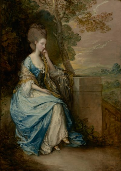 Porträt von Anne, Gräfin von Chesterfield von Thomas Gainsborough