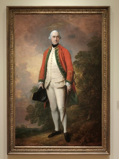 Porträt von George Pitt, Erster Lord Rivers, ca. 1768-1769 von Thomas Gainsborough