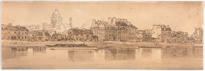 Eine Auswahl von zwanzig der malerischsten Ansichten in Paris, 1802 von Thomas Girtin
