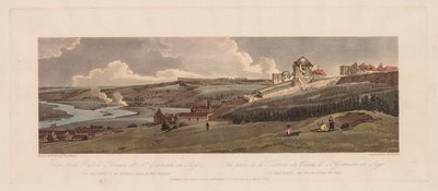 Eine Auswahl von zwanzig der malerischsten Ansichten in Paris: Blick von der Palastterrasse, 1803 von Thomas Girtin