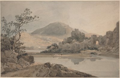 Conwy Castle, Nordwales von Thomas Girtin
