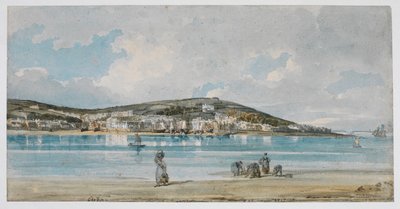 Blick auf Appledore, Nord-Devon, von Instow Sands von Thomas Girtin