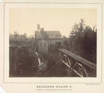Schiefe Ebene F, Delaware und Hudson Canal Co. von Thomas H. Johnson