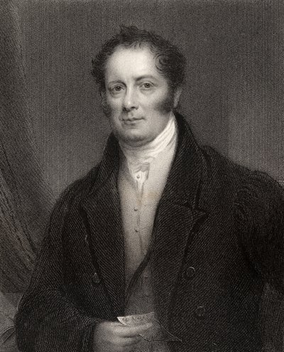 Edward Baines, graviert von J. Cochran, aus 