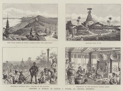 Skizzen in Burma von Thomas Harrington Wilson