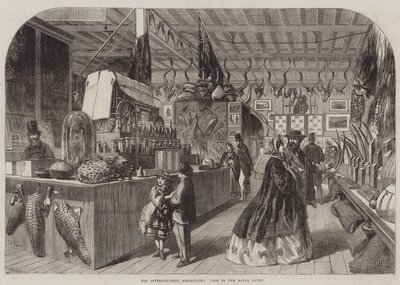 Die Internationale Ausstellung, Ansicht im Natal Court von Thomas Harrington Wilson