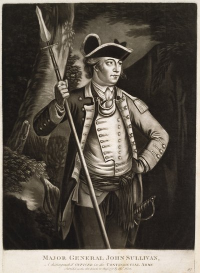 Generalmajor John Sullivan, Ein ausgezeichneter Offizier der Kontinentalarmee von Thomas Hart