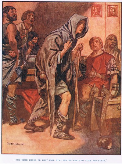 Und einige begrüßen ihn von Thomas Heath Robinson