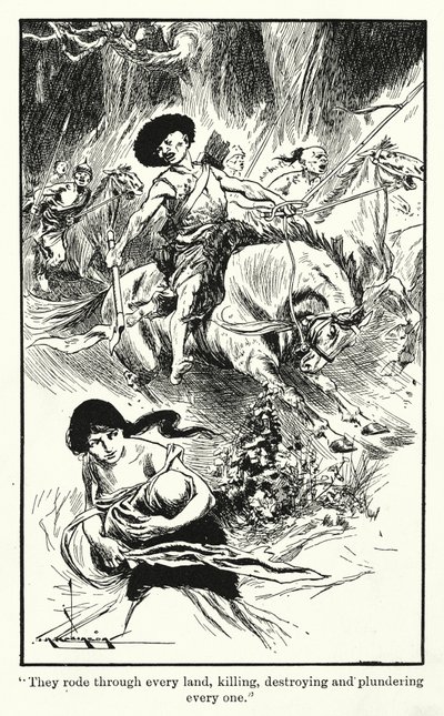 Hunnen von Thomas Heath Robinson