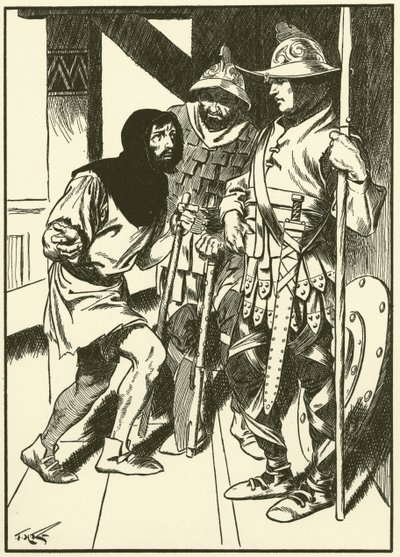 Der Kohlenbrenner im Palast von Thomas Heath Robinson
