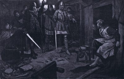 Die Gefangennahme von William Wallace AD1305 von Thomas Heath Robinson