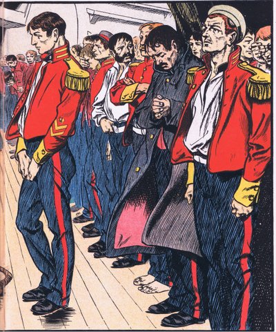 Die Helden der Birkenhead von Thomas Heath Robinson