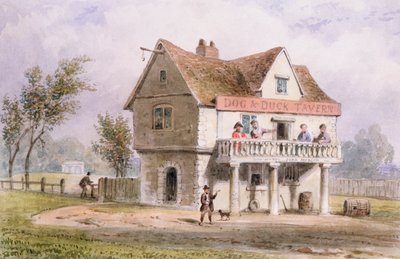 Ansicht des Old Dog and Duck, St. George