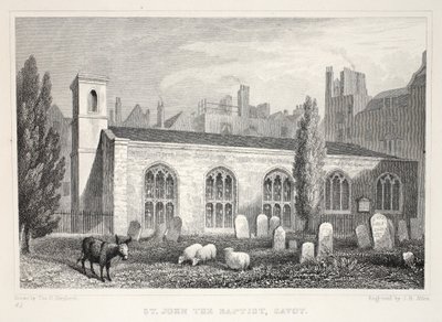 Kirche St. Johannes der Täufer, Savoy, aus 