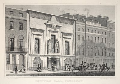 Ägyptische Halle, Piccadilly, aus 