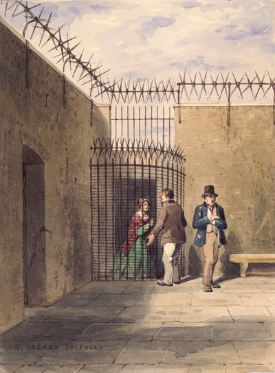 Haus der Korrektur, Clerkenwell, London, ca. 1830 von Thomas Hosmer Shepherd