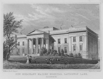New Merchant Maiden Hospital, Lauriston Lane, Edinburgh von Thomas Hosmer Shepherd