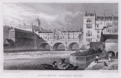Pulteney Bridge, Bath von Thomas Hosmer Shepherd