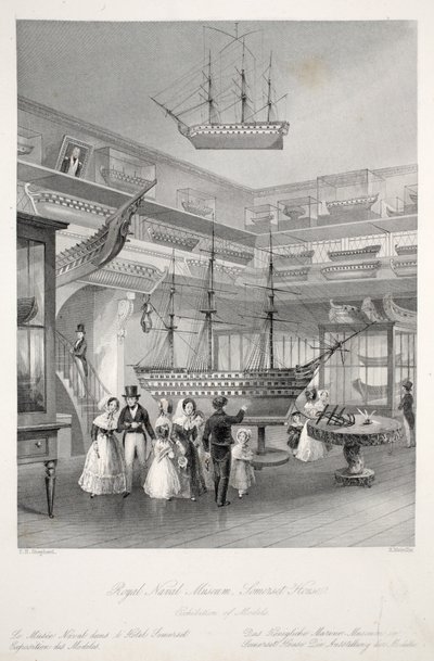 Royal Naval Museum, Somerset House, aus 