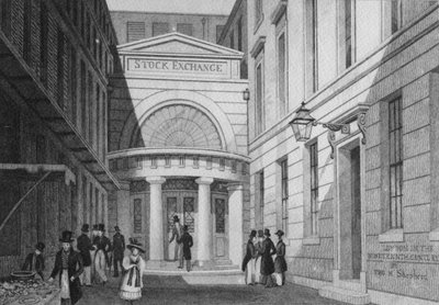 Börse, London, aus 