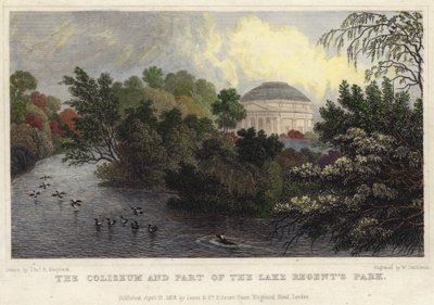Das Kolosseum und ein Teil des Sees, Regent