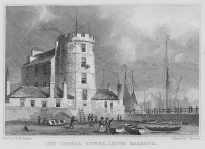 Der Signalturm, Leith Hafen von Thomas Hosmer Shepherd