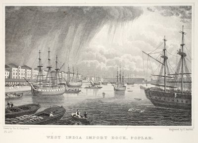 West India Docks, Isle of Dogs, aus 