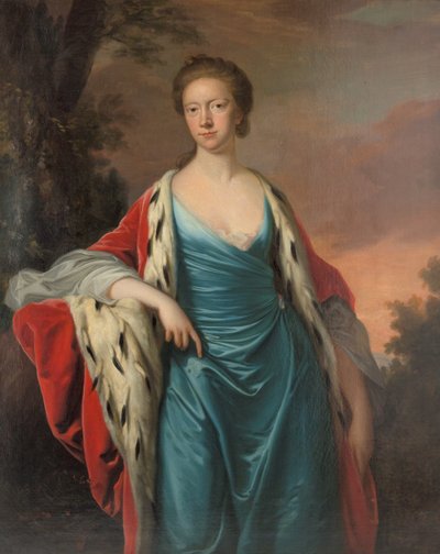Prinzessin Mary von Großbritannien, Landgräfin von Hessen-Kassel von Thomas Hudson