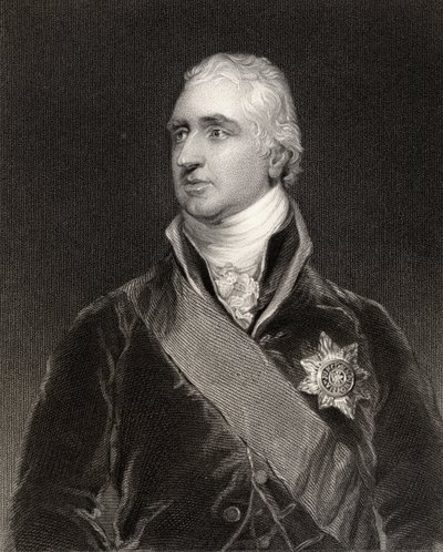 Charles Whitworth, 1. Earl Whitworth, graviert von Henry Robinson (fl.1827-72), aus 