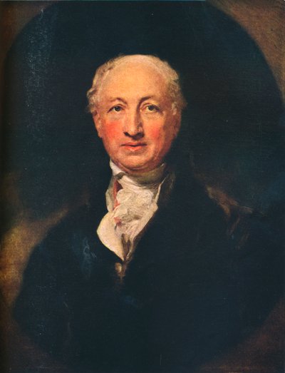 George Dance der Jüngere, 1741-1825, englischer Architekt, Vermesser und Porträtist, 1798, 1914 von Thomas Lawrence