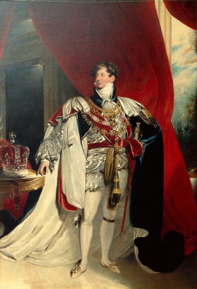 König Georg IV. in Garter-Roben von Thomas Lawrence