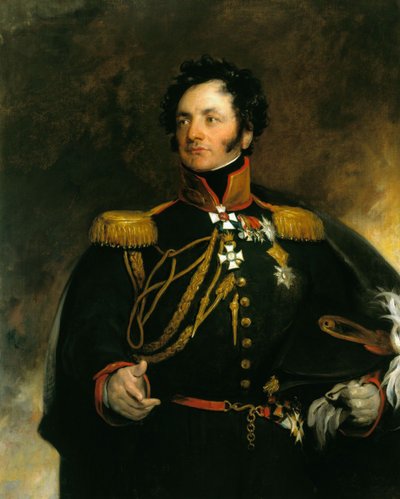 Porträt von General Fyodor Petrovich Uvarov 1773-1824, 1818 von Thomas Lawrence