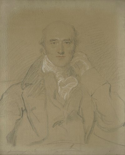 Porträt von George Canning, M.P. (1770-1827), Halbfigur, sitzend von Thomas Lawrence