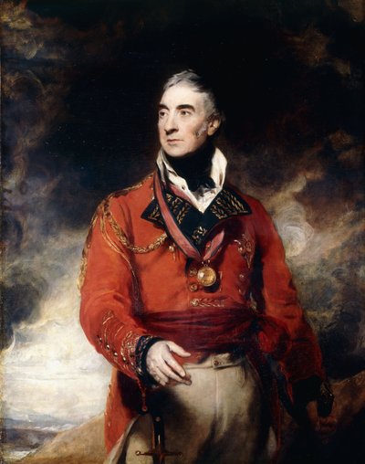 Porträt von Generalleutnant Sir Thomas Graham, K.B., später 1. Baron Lynedoch von Thomas Lawrence