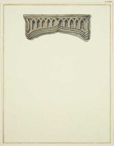 Schnitzerei auf der Treppe im Haus neben dem Durchgang von der Baldwin Street von Thomas Leeson the Elder Rowbotham